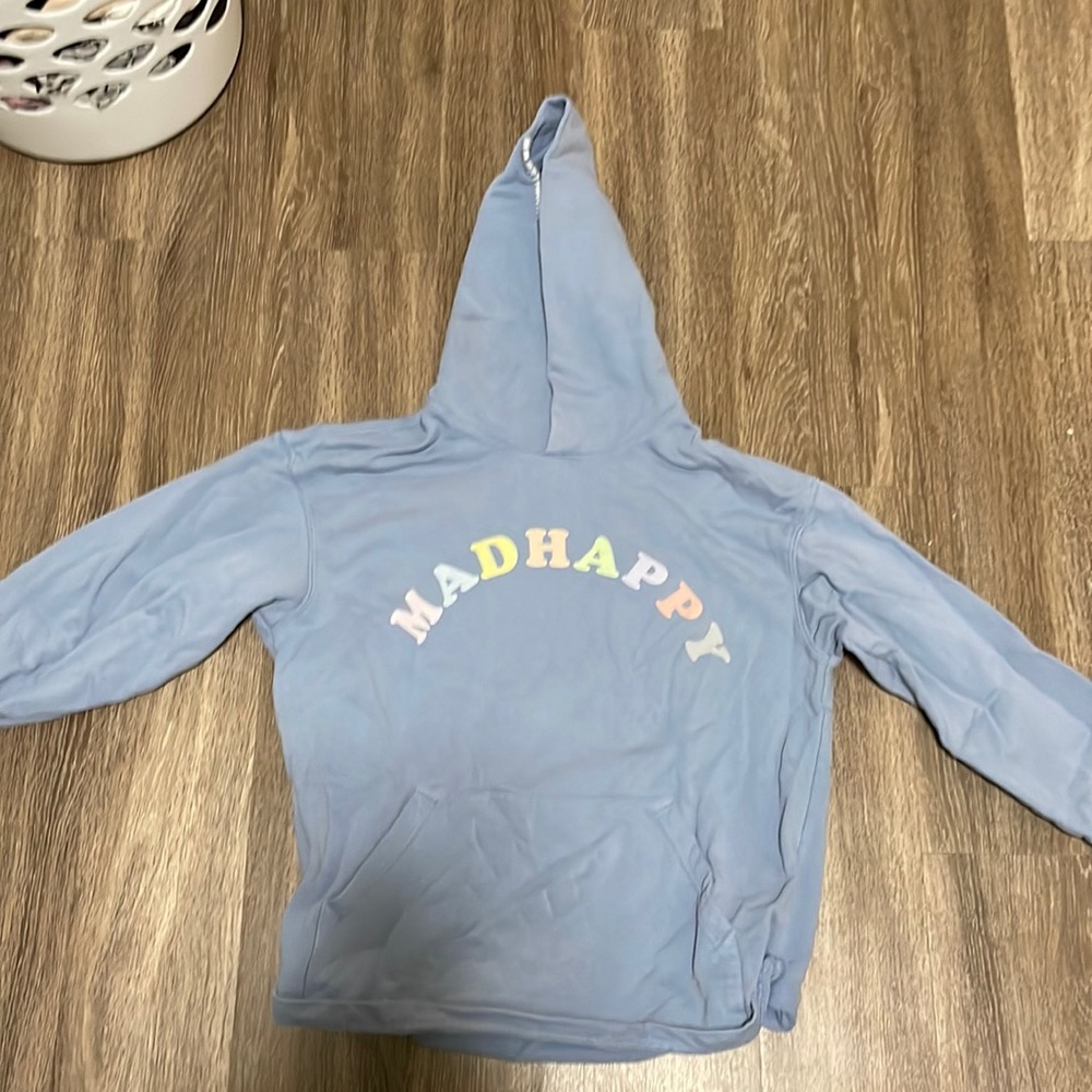 Madhappy logo blue hoodie
